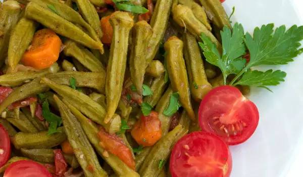 Dishes with Okra