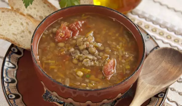 Lentejas ricas en proteínas