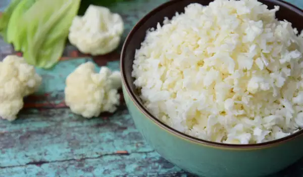 Gemahlener Blumenkohl ersetzt erfolgreich Reis