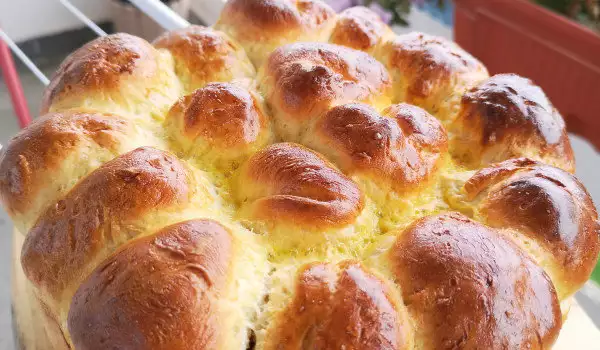 Brot mit Öl, statt mit Ei bestreichen