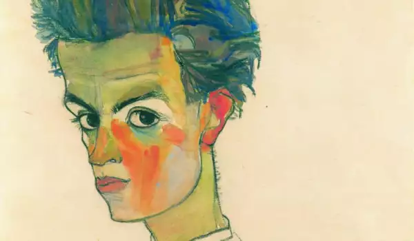 Schiele Painting