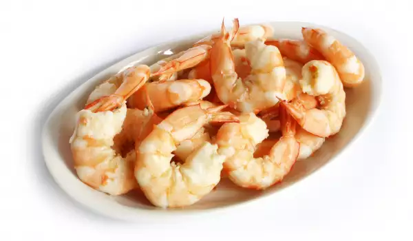 Gambas cocidas