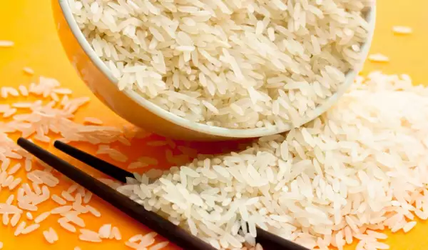 Preparing long grain rice for cooking