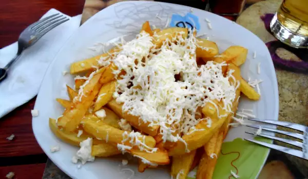 Fries with Feta