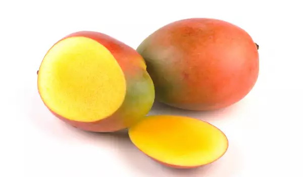 Geschnittene Mango