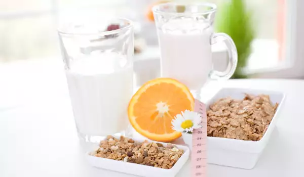 Leche y muesli