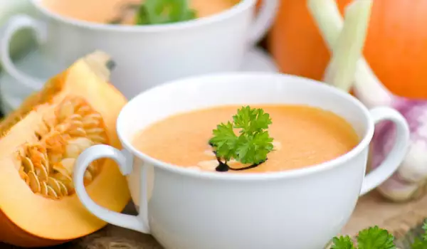 Kürbiscremesuppe