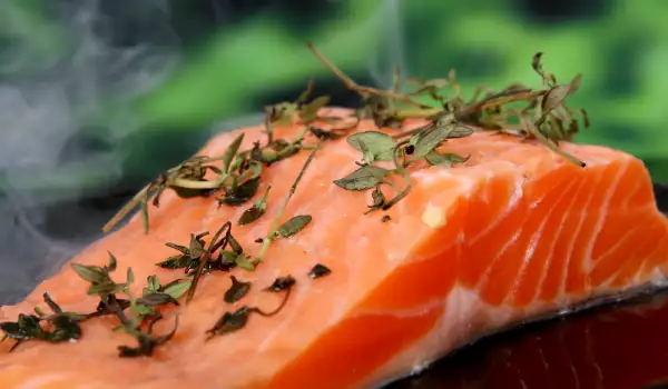 Lachs mit Kräuter