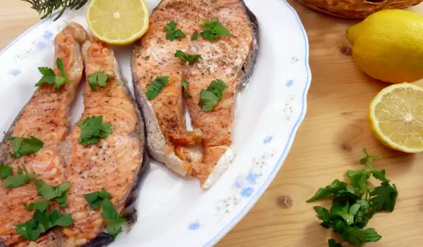 Filetes de trucha asalmonada