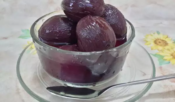 Marinated Plums