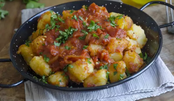 patatas bravas are a delicious Spanish delicacy