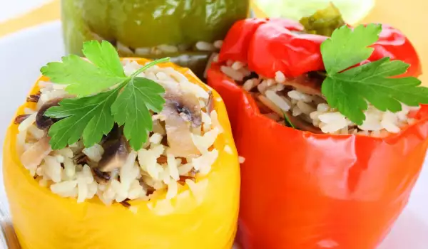 Stuffed Peppers with Rice