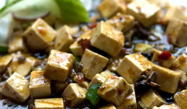 Kochen von Tofu