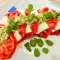 Caprese Salad with Purslane Pesto