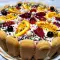 Ladyfinger Cake with Fruit and Baileys