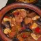 Beans with Sausages in a Clay Pot