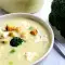 Broccoli and Blue Cheese Cream Soup