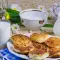 Fried Cakes with Yoghurt