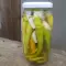 Raw Banana Peppers without Boiling