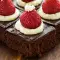 Santa’s Hat Brownies