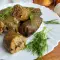 Vegane Dolmades im Crockpot