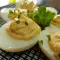 Stuffed Eggs with Egg Yolk and Mayonnaise