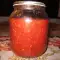 Tomato Sauce with Carrots in Jars