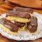 Homemade Eclairs with Gelatin Cream