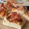 Focaccia with Apricots and Prosciutto