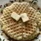 Wafels met ahornsiroop en boter