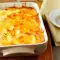 Potato Casserole with Feta Cheese and Cheese