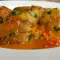 Albóndigas de pan en salsa de verduras