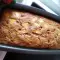 Sponge Cake with Almonds and Peaches