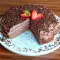 Pastel de chocolate con gofres (receta keto)