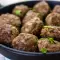 Oven-Baked Meatballs with Beer