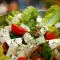 Summer Salad with Marinated Feta Cheese