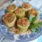 Oriental Stuffed Zucchini