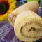 Sponge Cake Roll with Tahini Halva