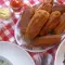 Breaded Corn Dogs on a Stick