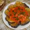 Fried Eggplants with Tomatoes