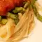 Asparagus and Tomato Sauce Pasta