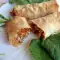 Phyllo Pastry Burritos with Chicken