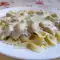 Farfalle mit Hähnchen und Béchamelsoße