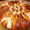 Pan dulce con chocolate para San Valentín