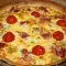 Spring Quiche with Zucchini, Ham and Cherry Tomatoes