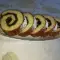 Brazo de gitano esponjoso con relleno de mermelada