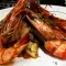 Wok-Fried King Prawns