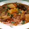 Homemade Stew with Duck and Potatoes