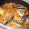 Stewed Mackerel with Onions and Carrots