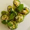 Refreshing Bugrur and Cucumber Rolls with Mint